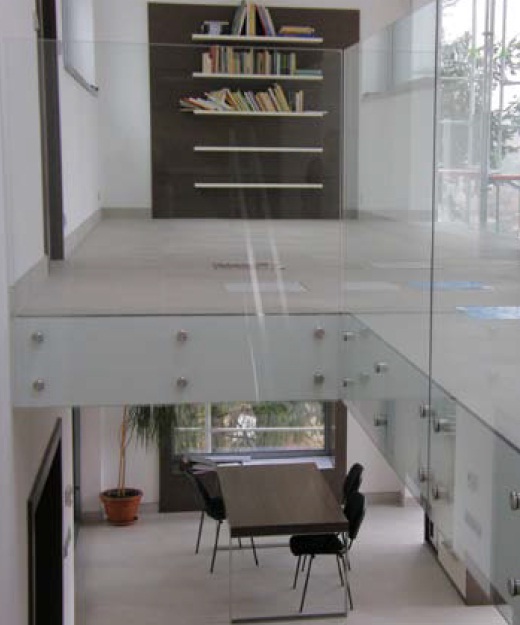 Proyecto barandilla de vidrio interior
