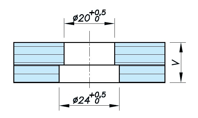 Conector herraje de unión 3