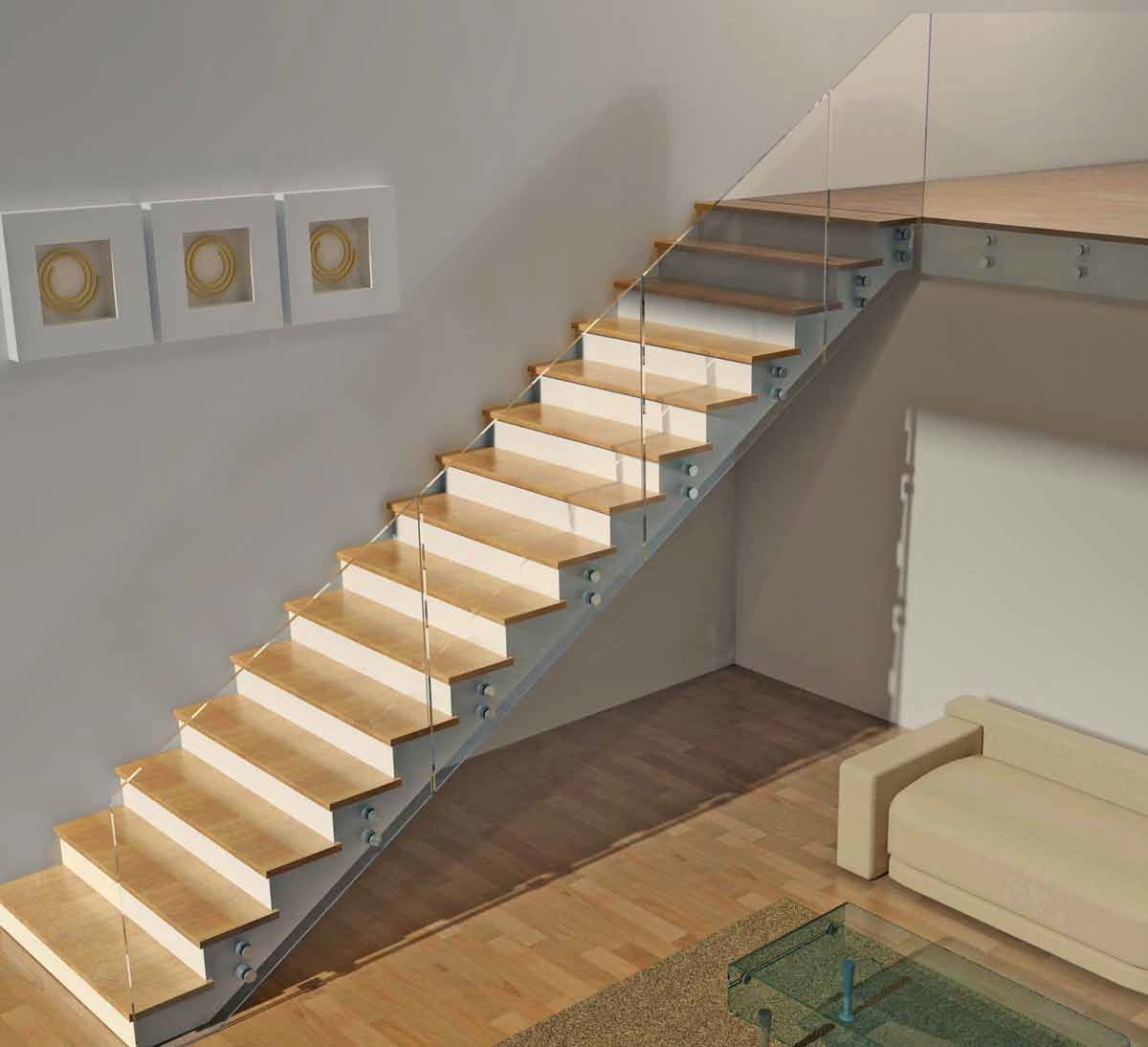 Escalera recta con botones CC775